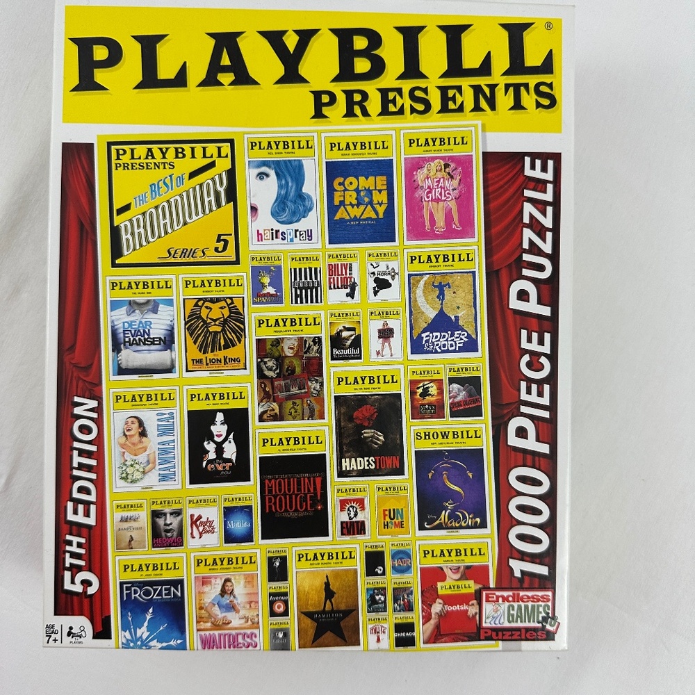 Playbill 1000 piece puzzle